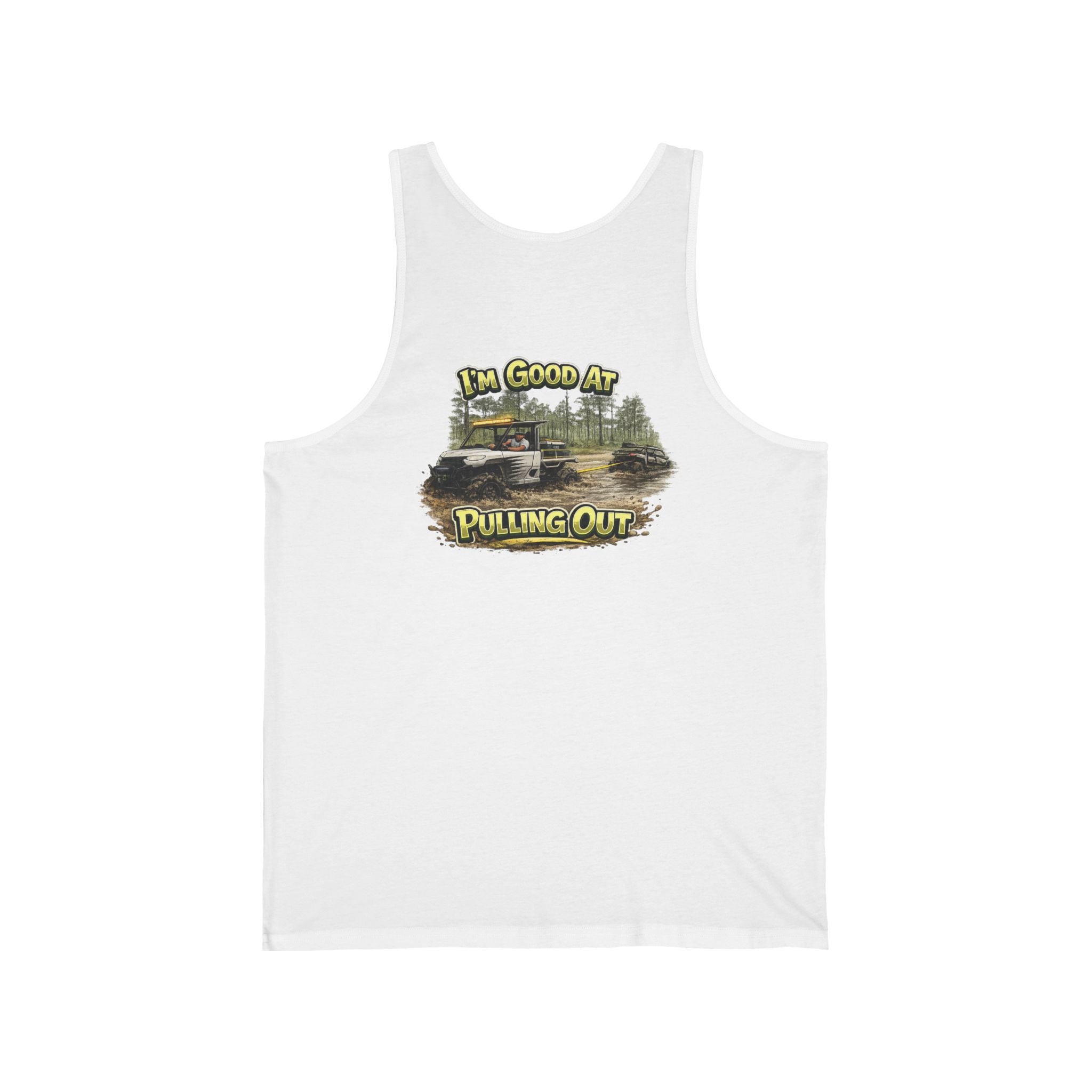 I'm Good At Pulling Out Tank — RV/Camper Graphic Tank Top