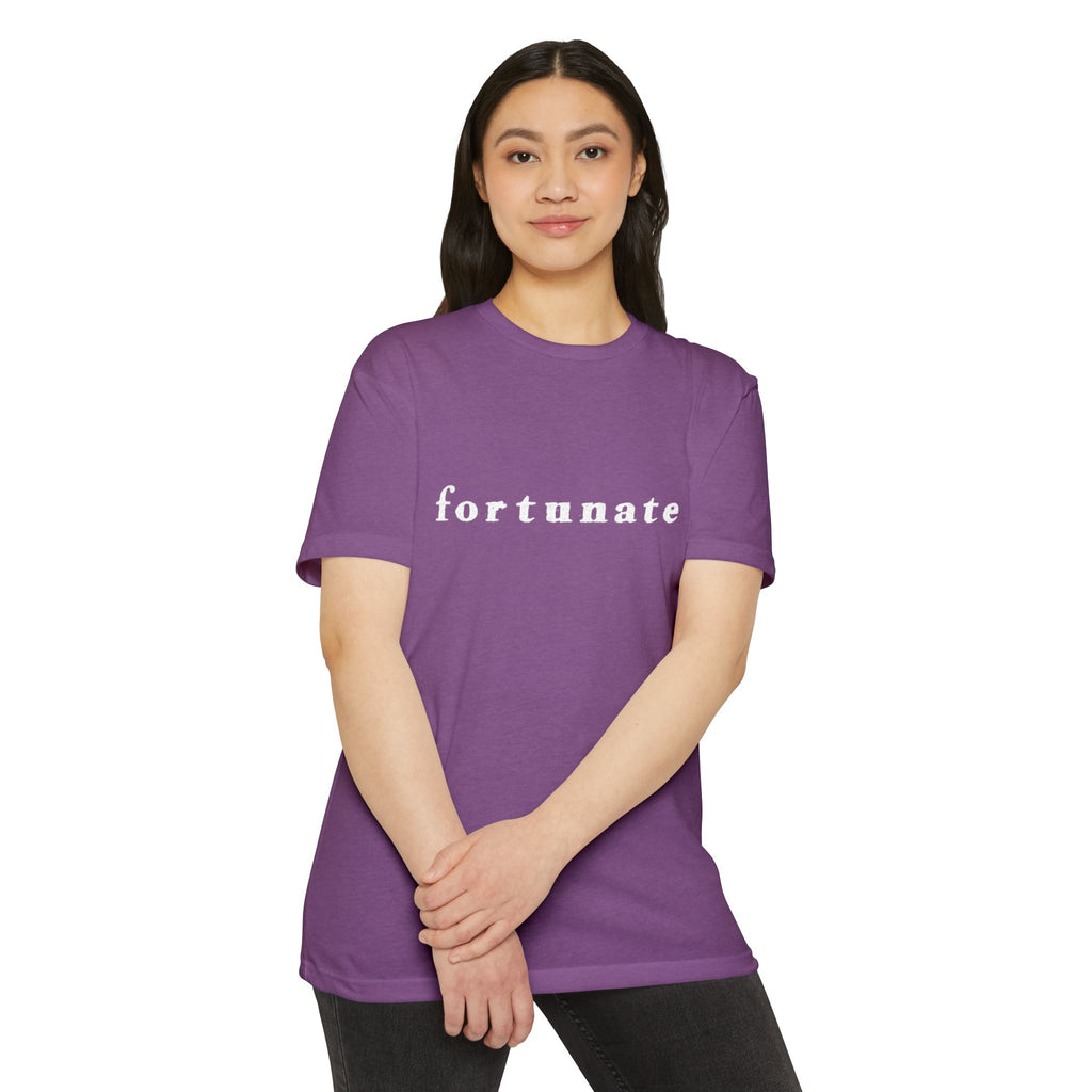 Fortunate Men’s Distressed Wordmark Tee