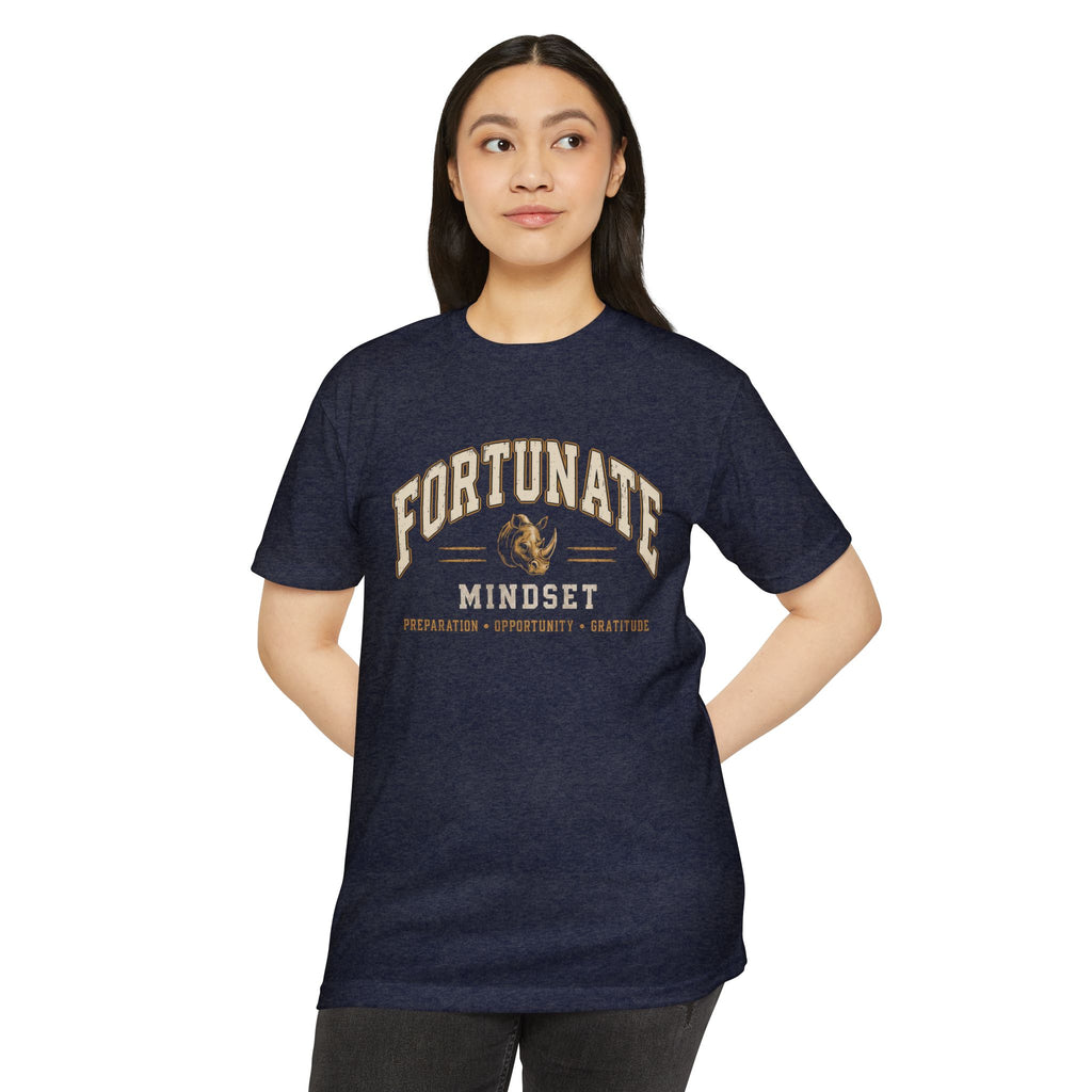 Fortunate Mindset Men’s Vintage Rhino Graphic T-Shirt | Live Fortunate