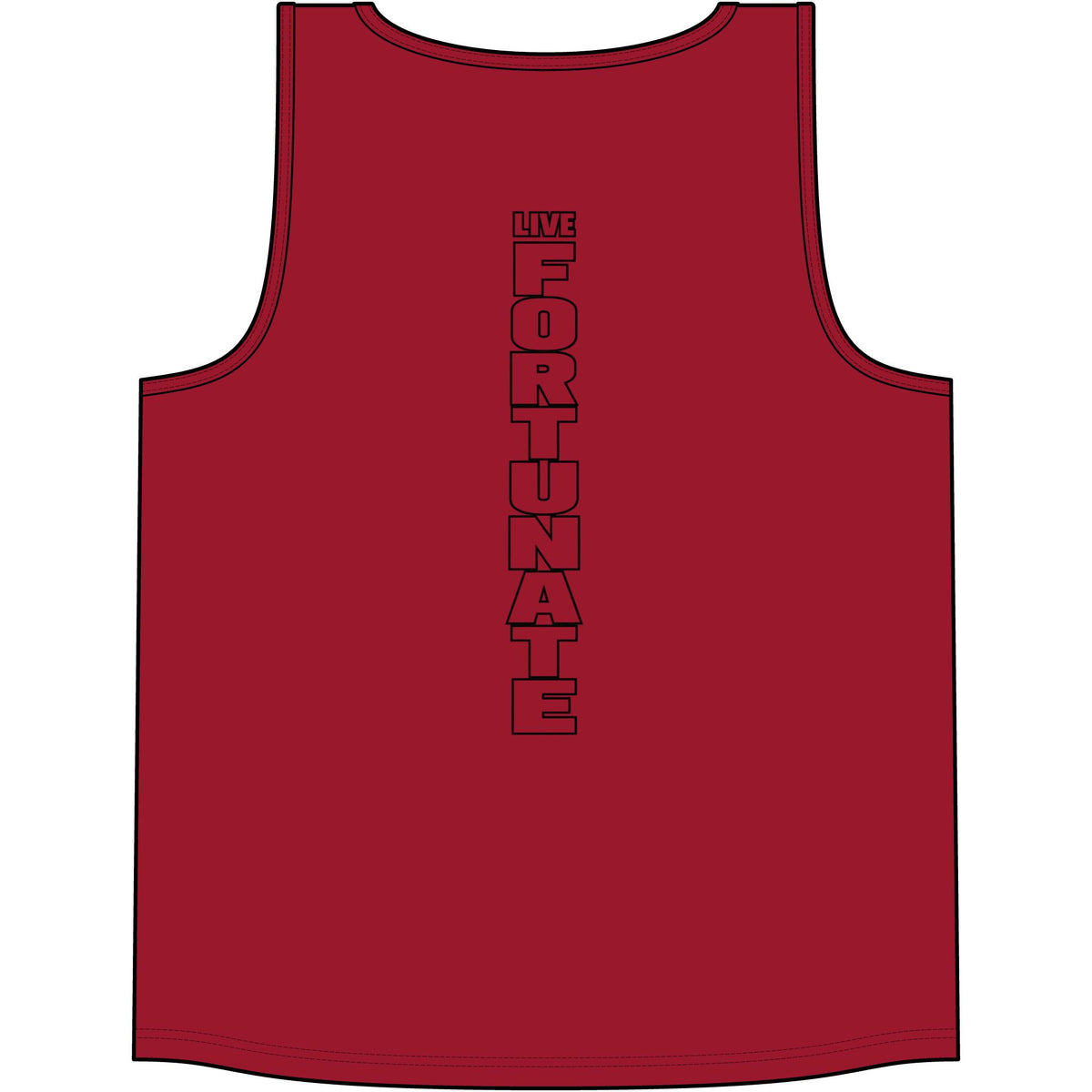 Live Fortunate Vertical Men's Training Tank