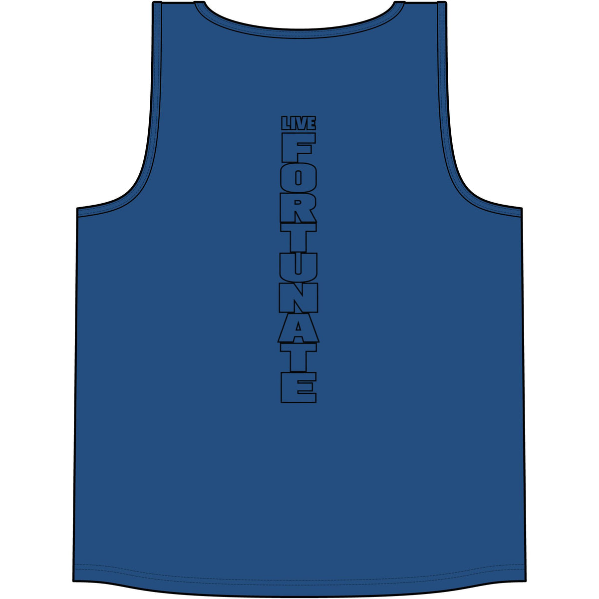 Live Fortunate Vertical Men's Training Tank