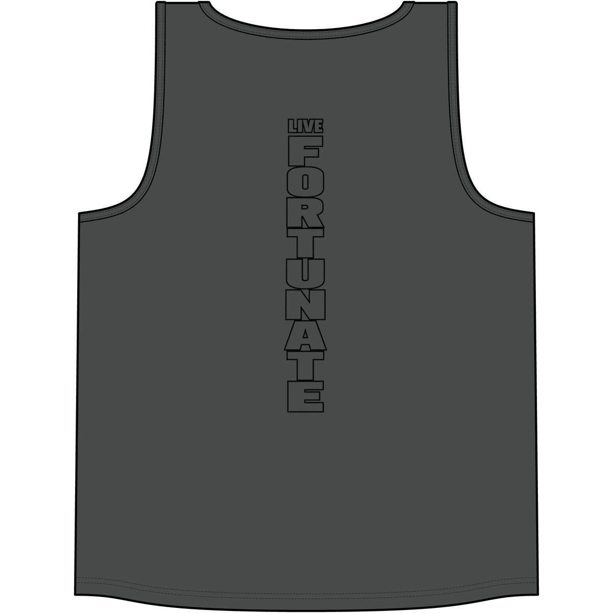 Live Fortunate Vertical Men's Training Tank