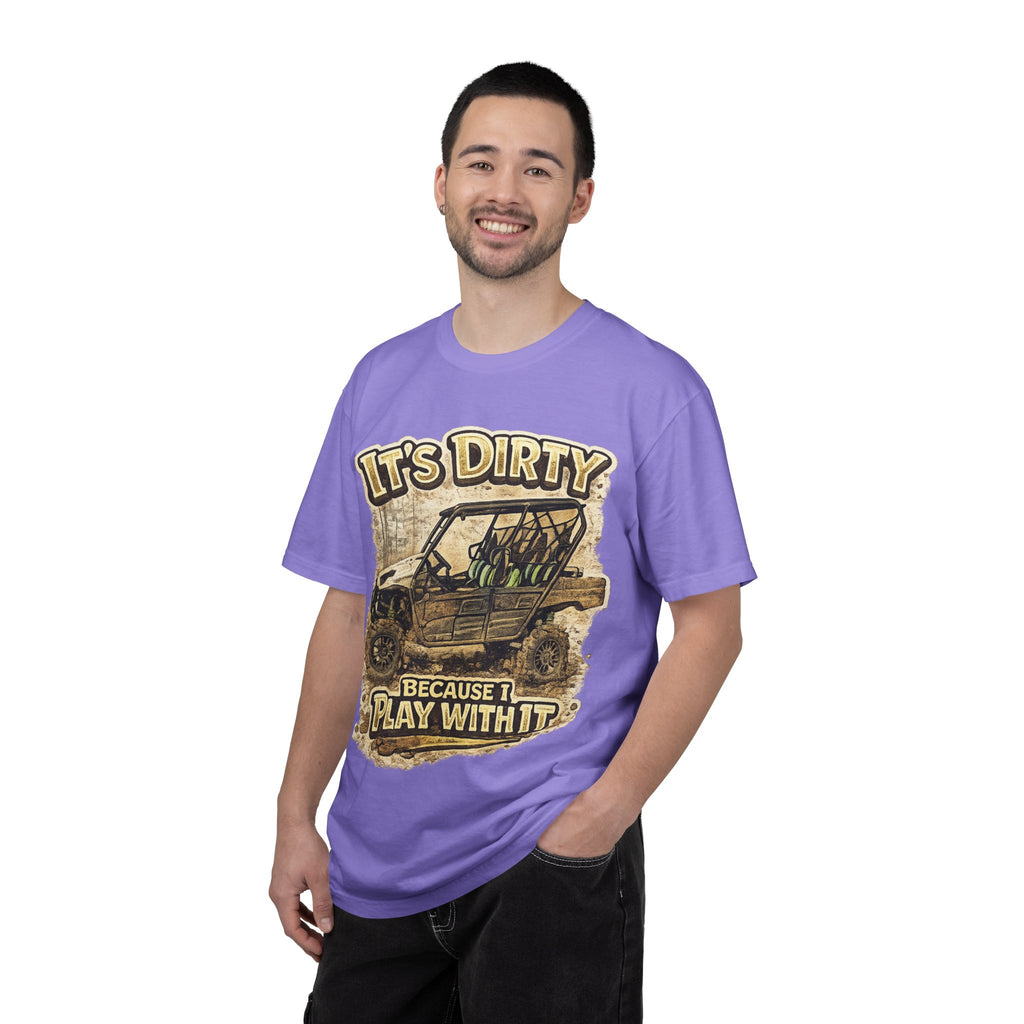 Off-Road UTV T-Shirt — "It's Dirty Because I Play With It" Mud Riding Tee