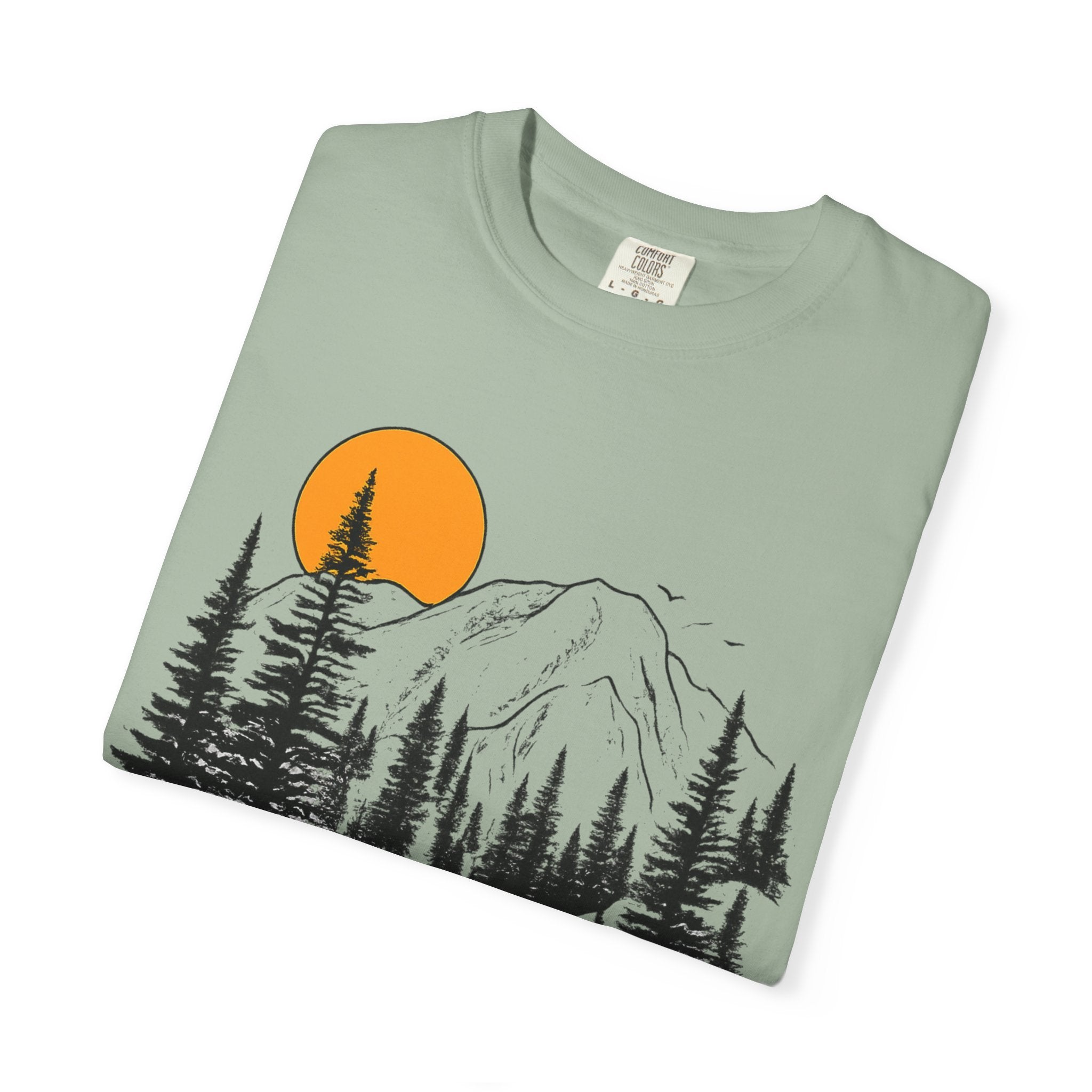 Mountain Sunset Hiking T-Shirt
