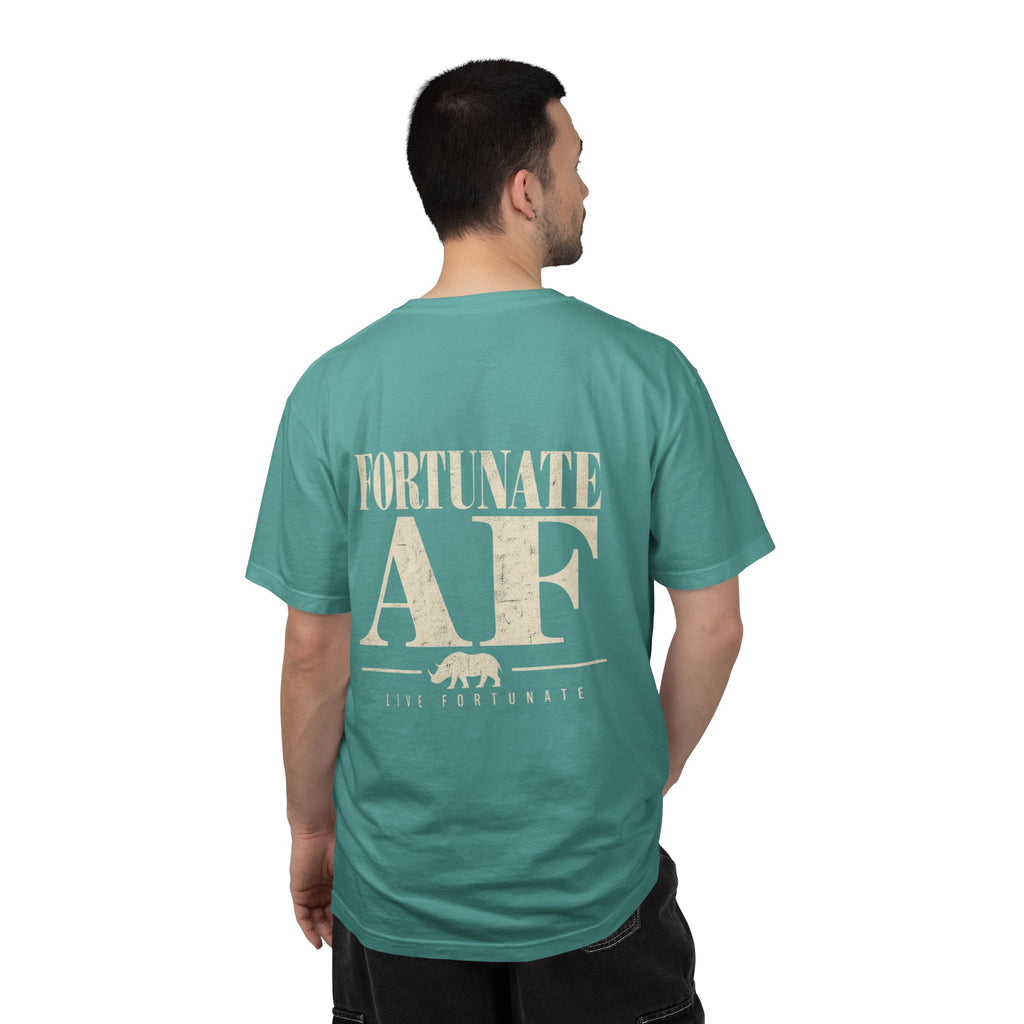 Fortunate AF Rhino Graphic T-shirt