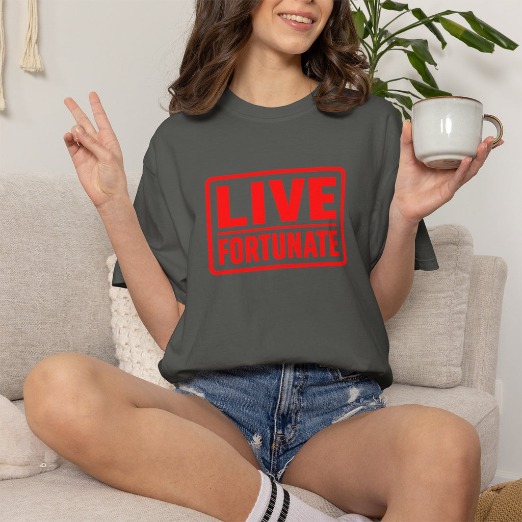 Live Fortunate Graphic T-Shirt