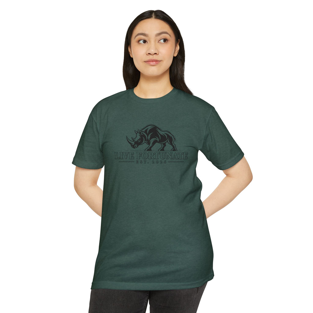 Live Fortunate EST. 2026 Rhino Tee