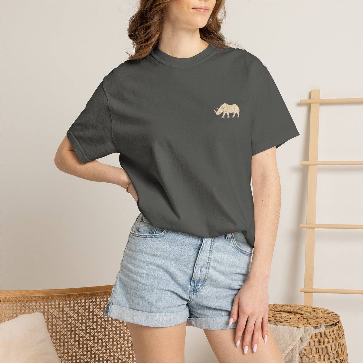 Fortunate AF Rhino Graphic T-shirt