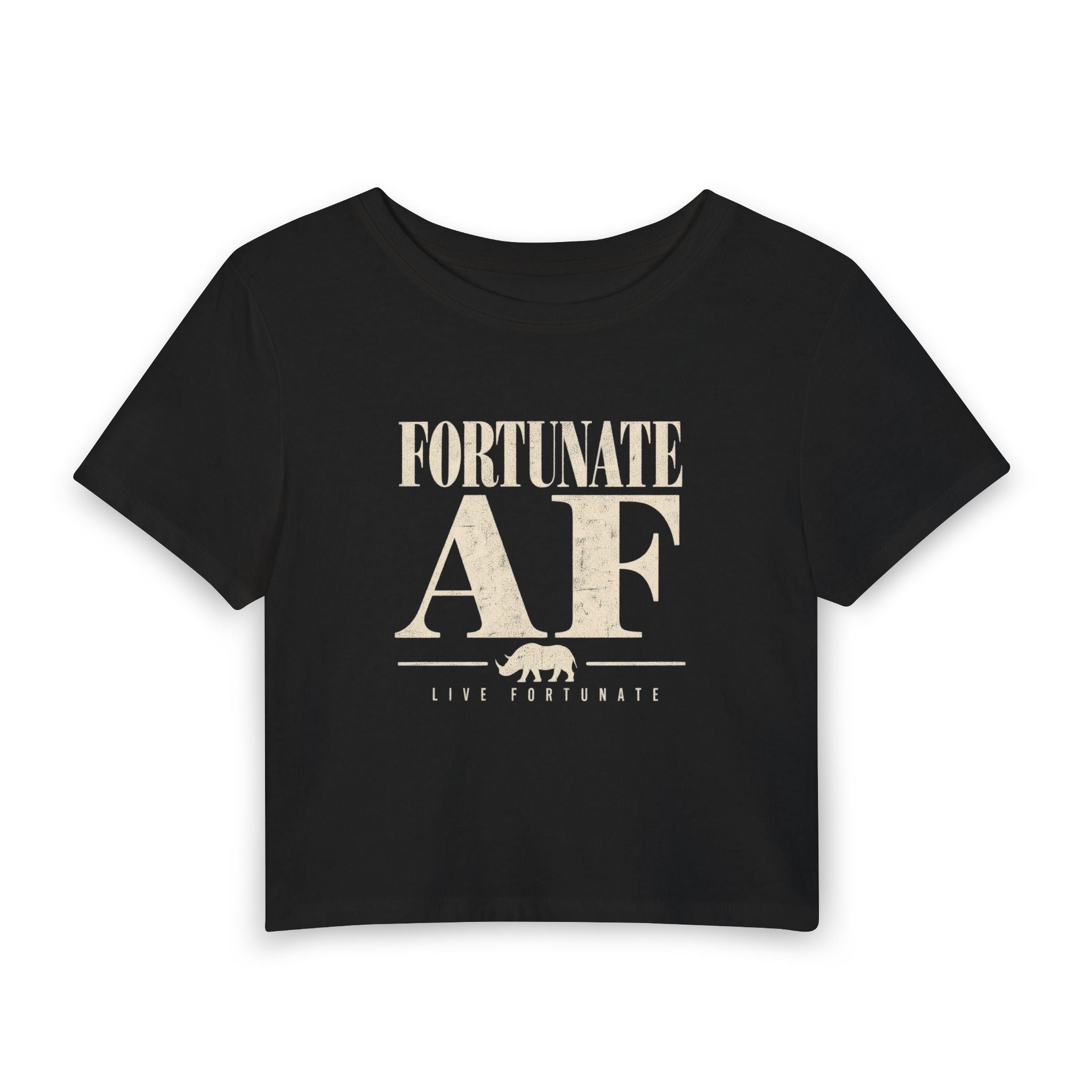 Fortunate AF Women's Baby Tee