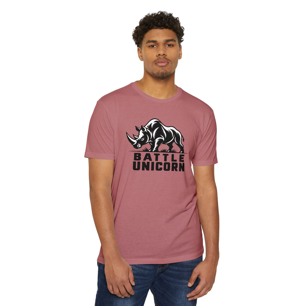 Battle Unicorn Rhino Tee | Live Fortunate
