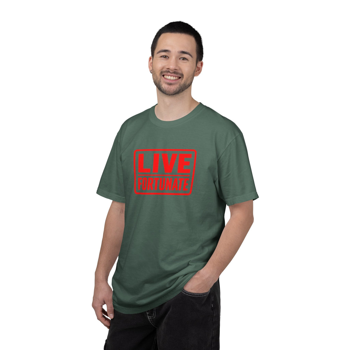 Live Fortunate Graphic T-Shirt