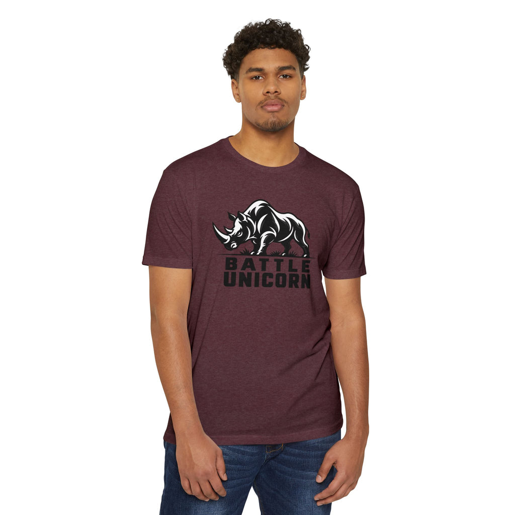 Battle Unicorn Rhino Tee | Live Fortunate