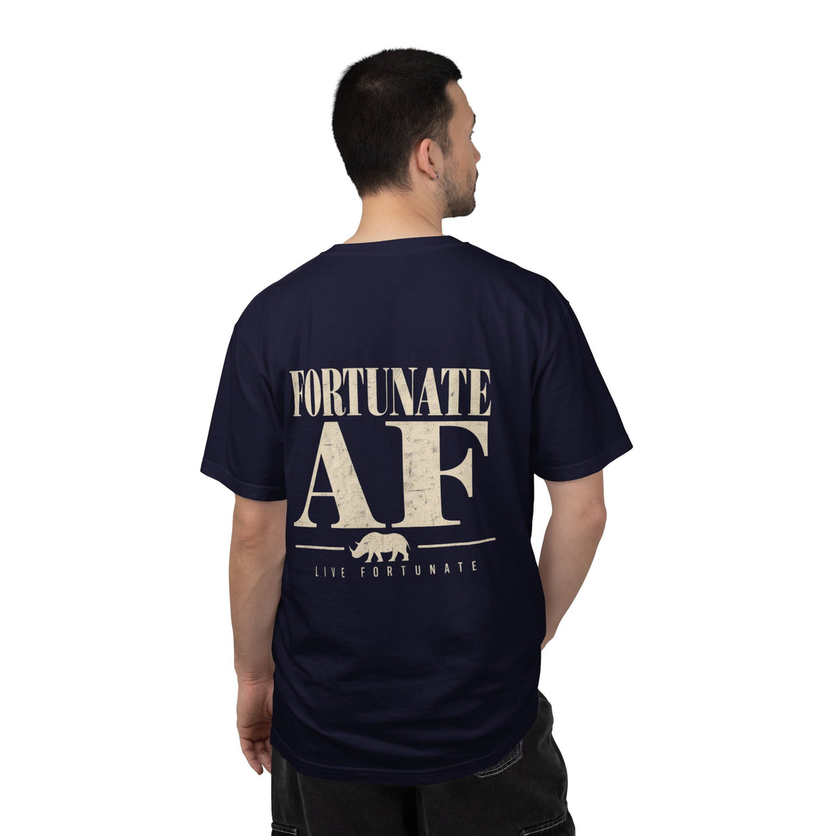 Fortunate AF Rhino Graphic T-shirt