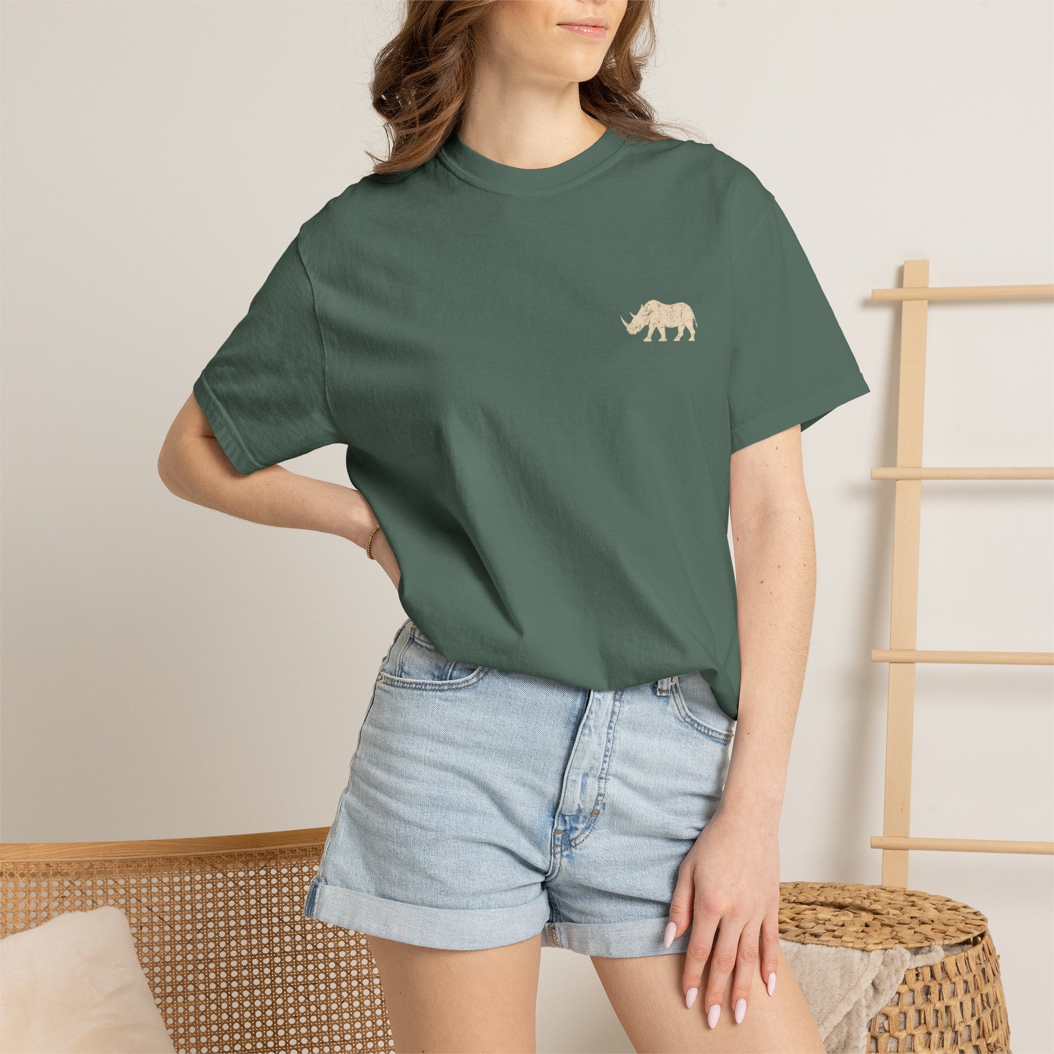 Fortunate AF Rhino Graphic T-shirt