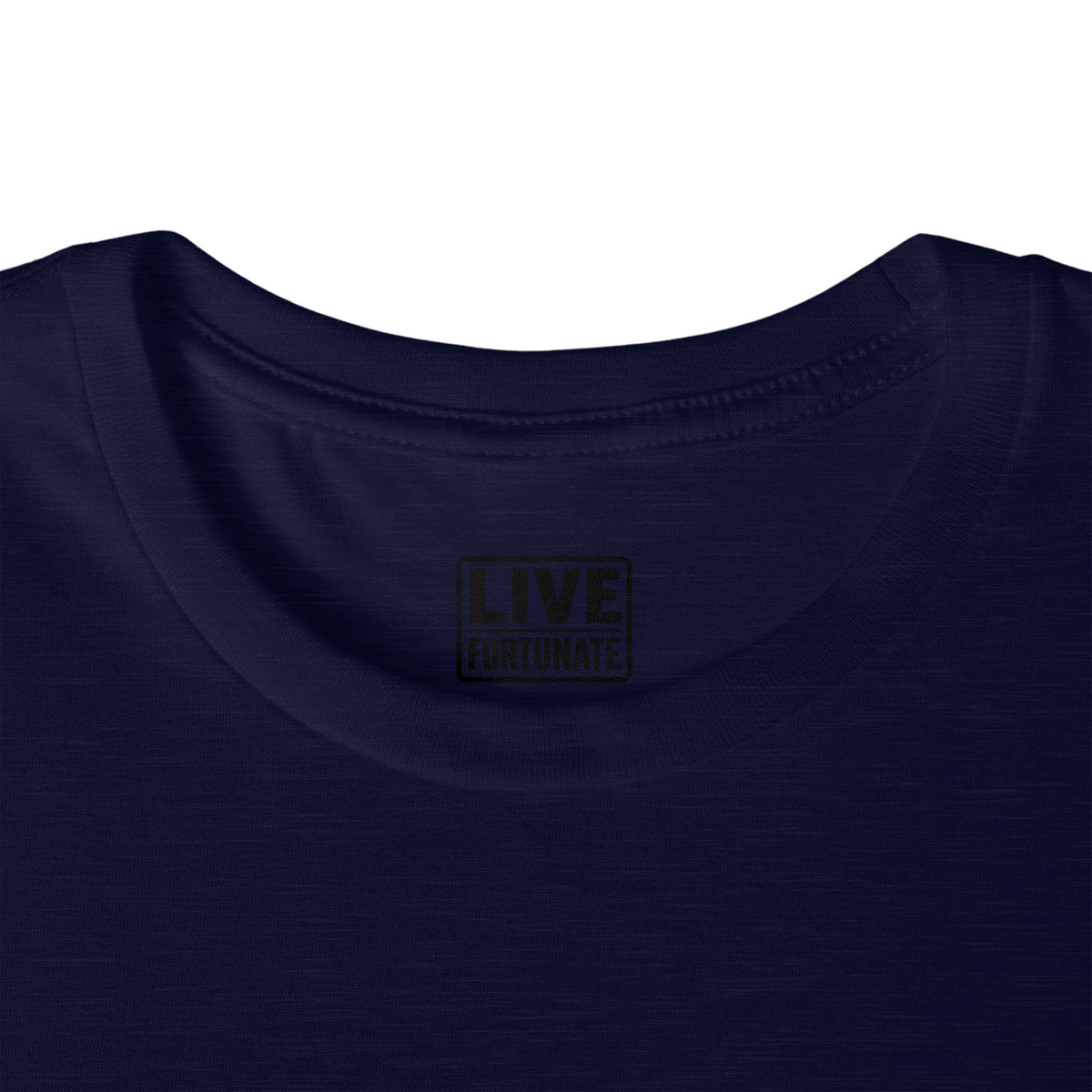 Live Fortunate Enjoy the Ride Skeleton Motorcycle Tee
