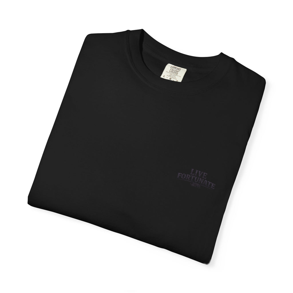 Sunset Vintage T-Shirt — Lake Scene