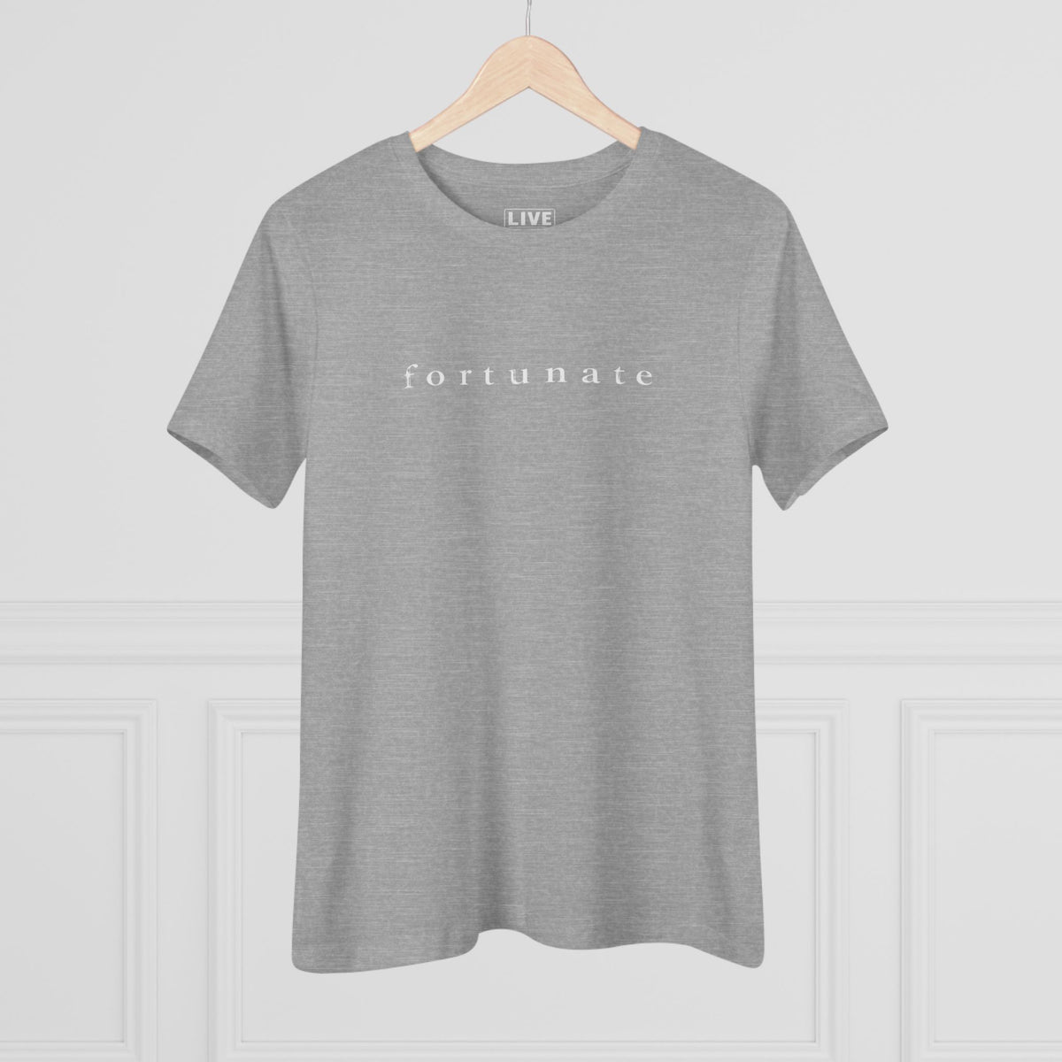Fortunate Women’s Minimalist Tee
