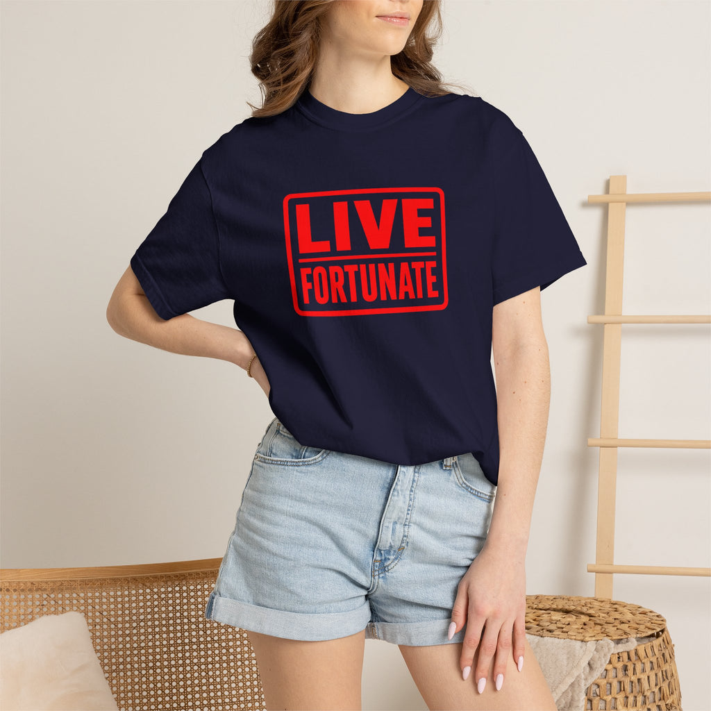 Live Fortunate Graphic T-Shirt