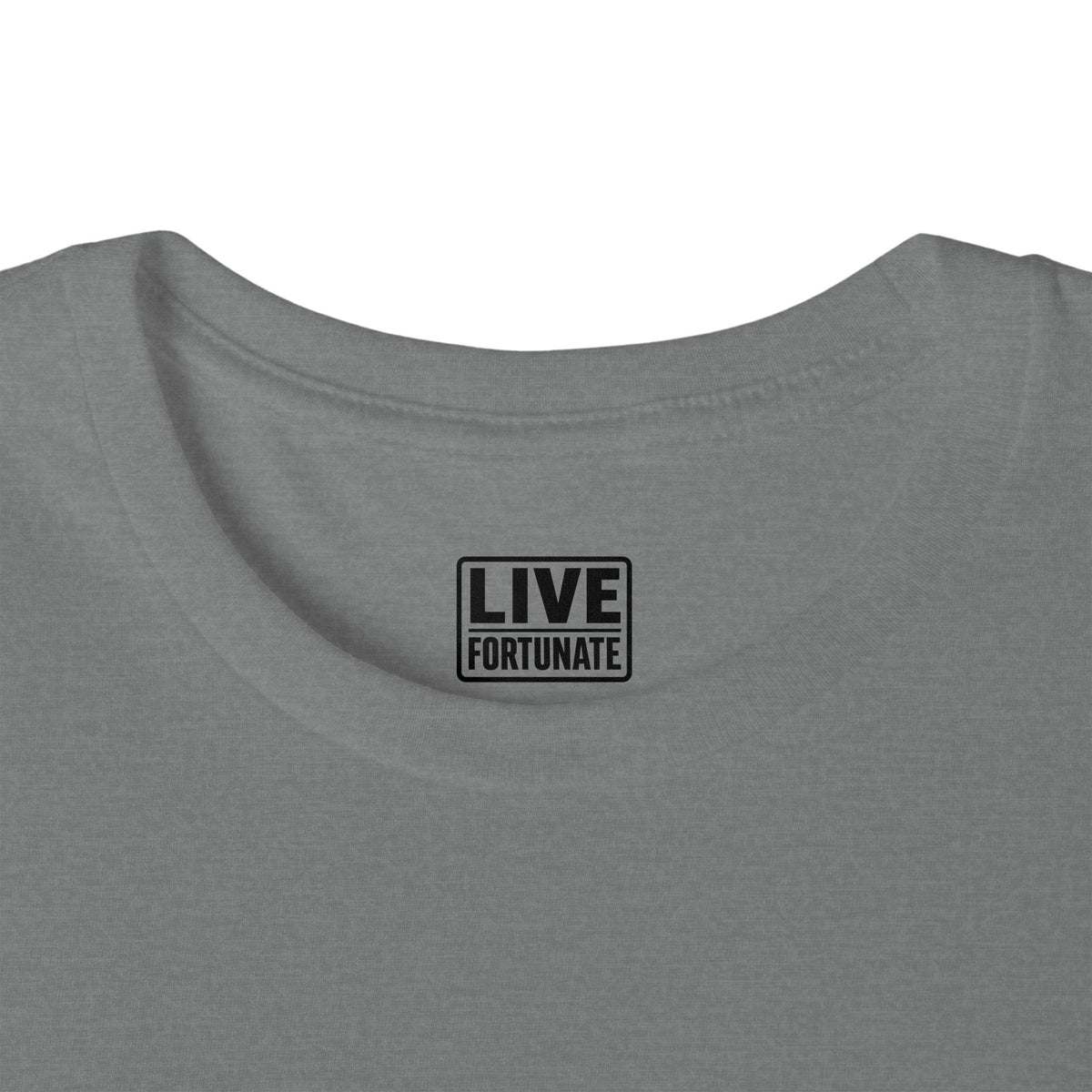 Live Fortunate Enjoy the Ride Skeleton Motorcycle Tee