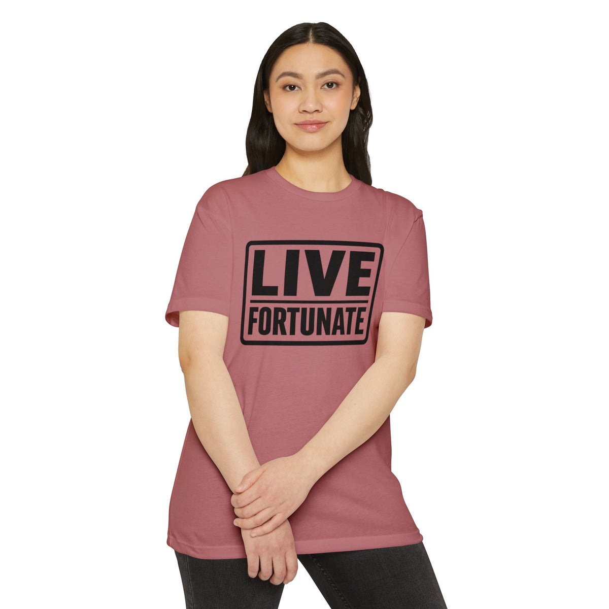 Live Fortunate Graphic T-shirt