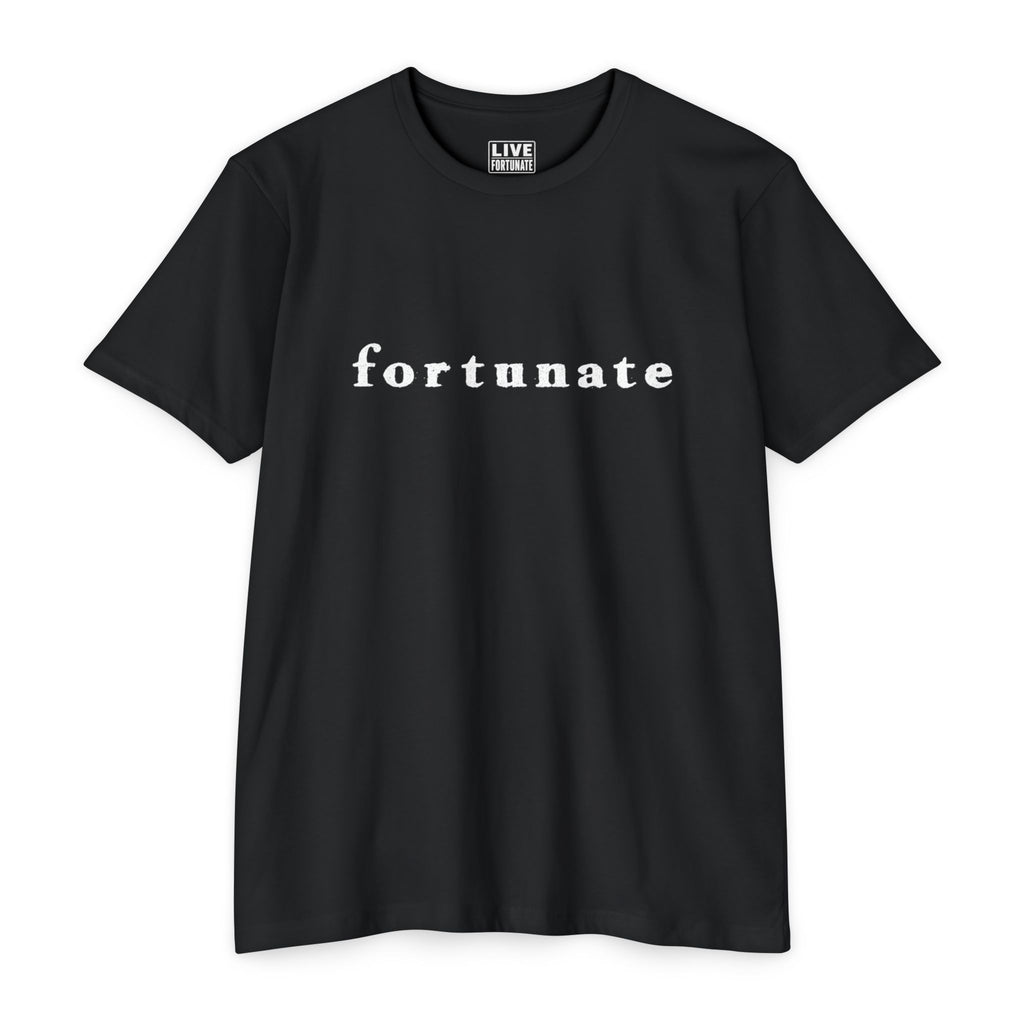 Fortunate Men’s Distressed Wordmark Tee