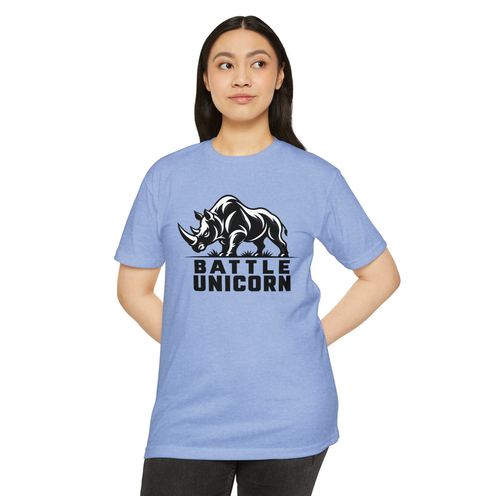 Battle Unicorn Rhino Tee | Live Fortunate