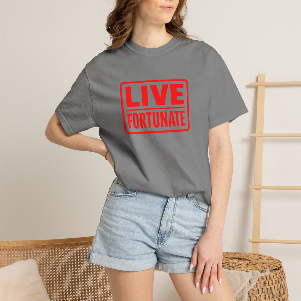 Live Fortunate Graphic T-Shirt
