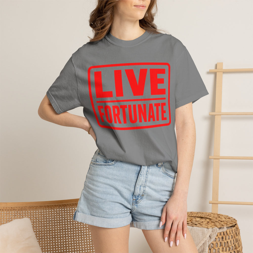 Live Fortunate Graphic T-Shirt