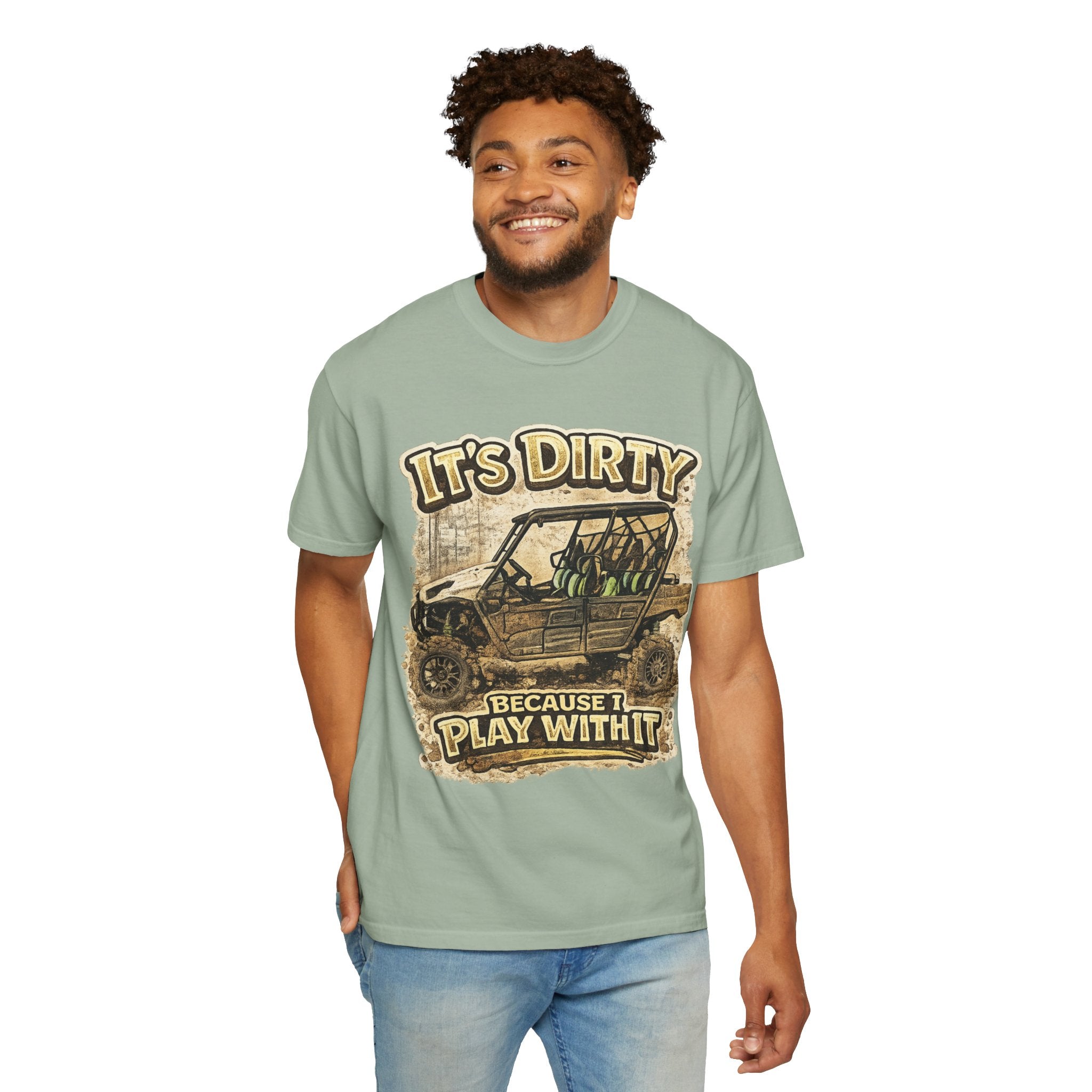 Off-Road UTV T-Shirt — "It's Dirty Because I Play With It" Mud Riding Tee