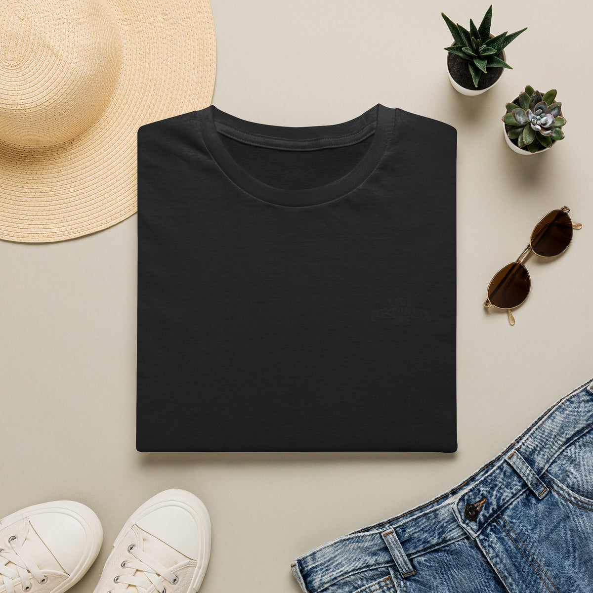 Tree of Clues Sunset T-Shirt — Silhouette Nature Graphic Tee