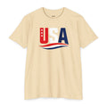 USA Flag Graphic T-Shirt — Patriotic Red White Blue Tee
