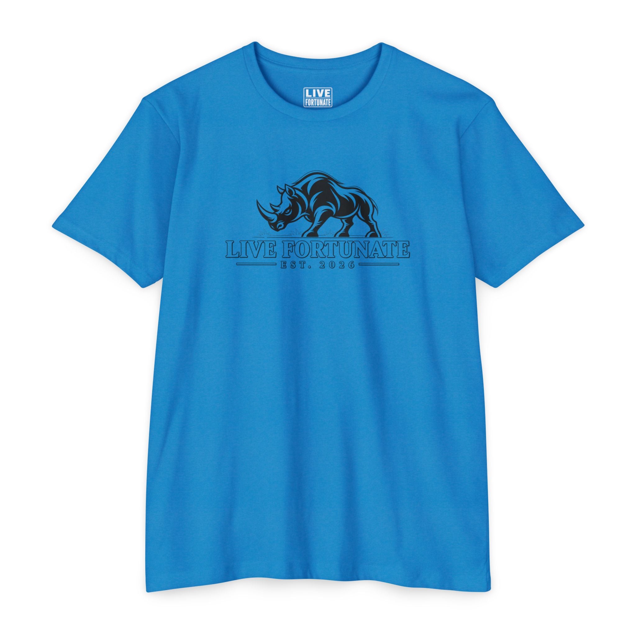 Live Fortunate EST. 2026 Rhino Tee