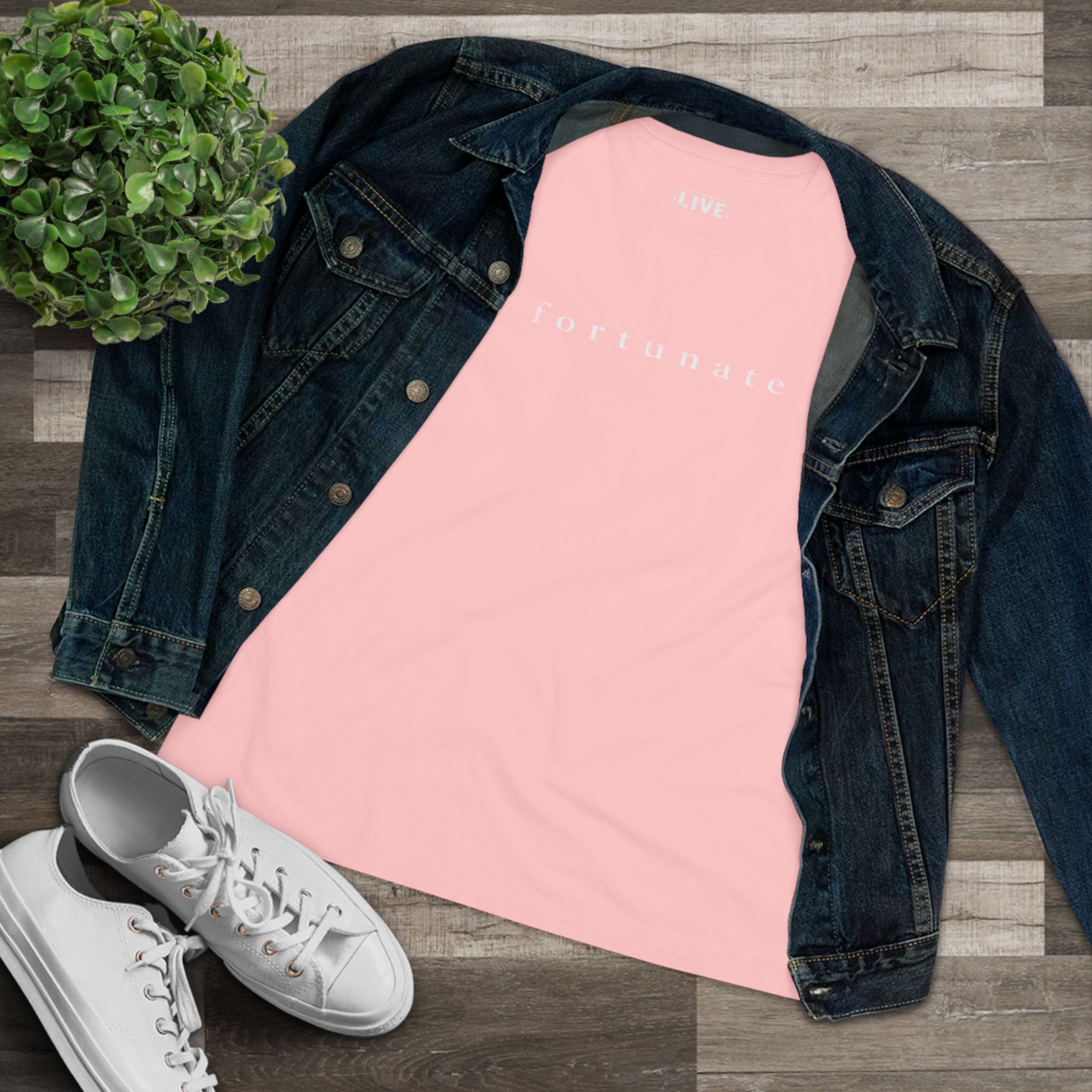 Fortunate Women’s Minimalist Tee