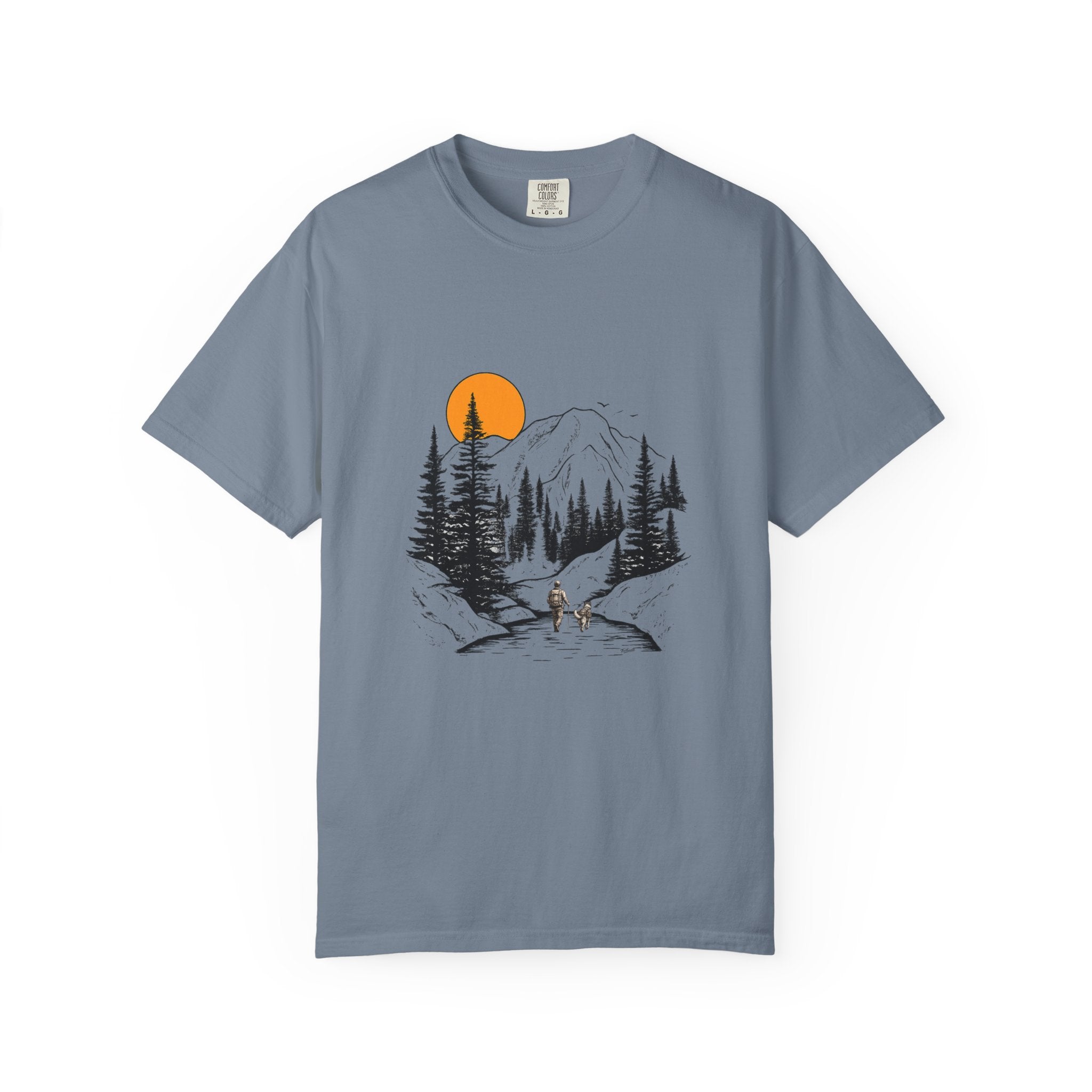 Mountain Sunset Hiking T-Shirt