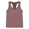 Fortunate Women’s Racerback Tank – Gold Wordmark