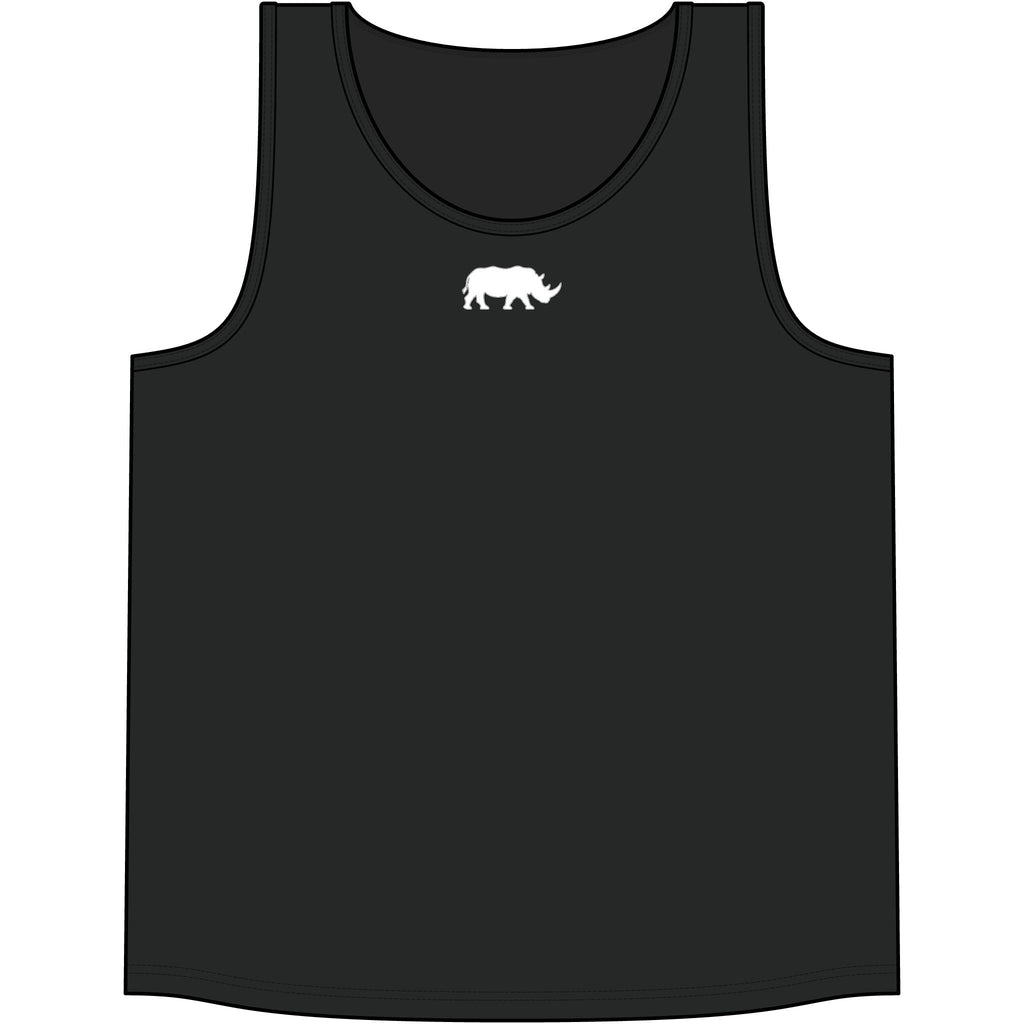 Live Fortunate White Vertical Men's Training Tank