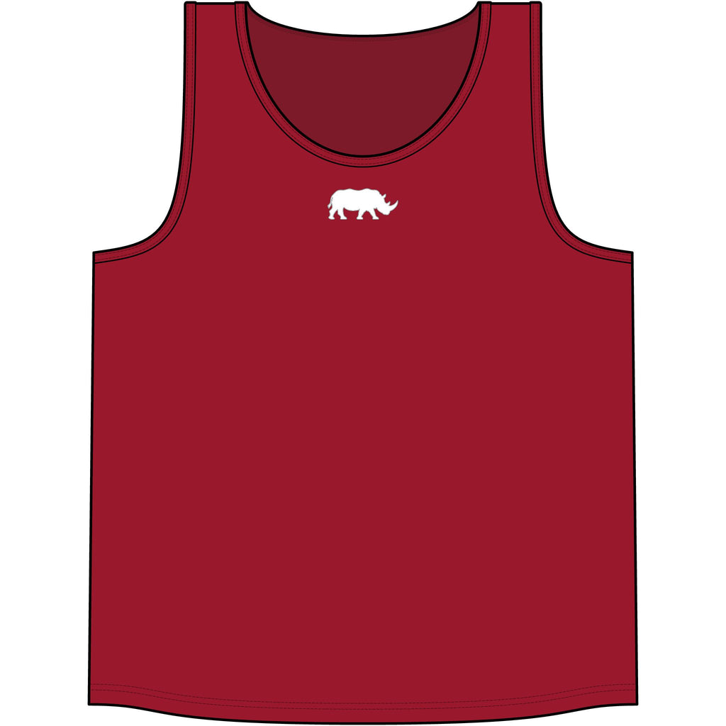 Live Fortunate White Vertical Men's Training Tank