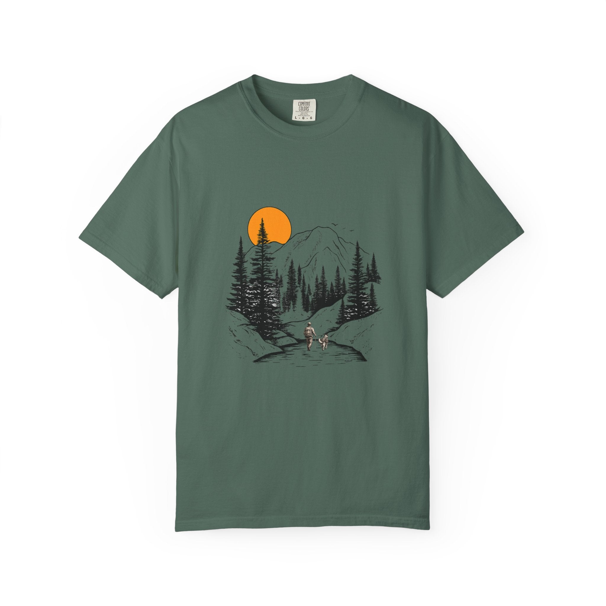 Mountain Sunset Hiking T-Shirt
