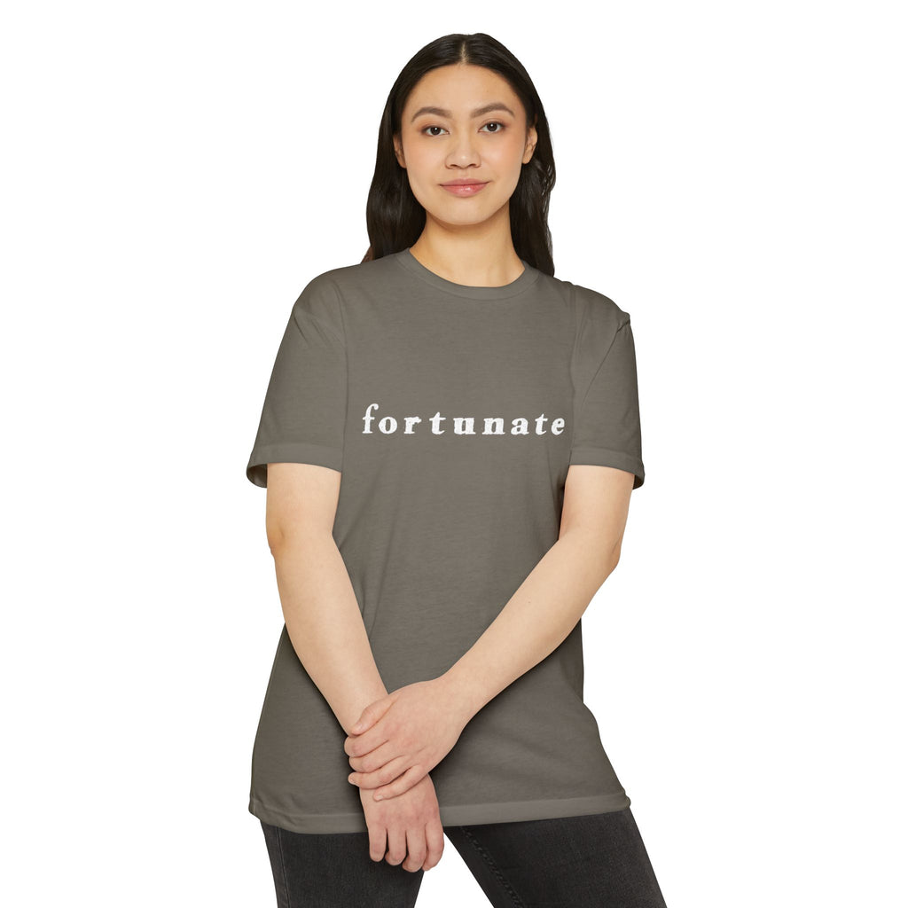 Fortunate Men’s Distressed Wordmark Tee
