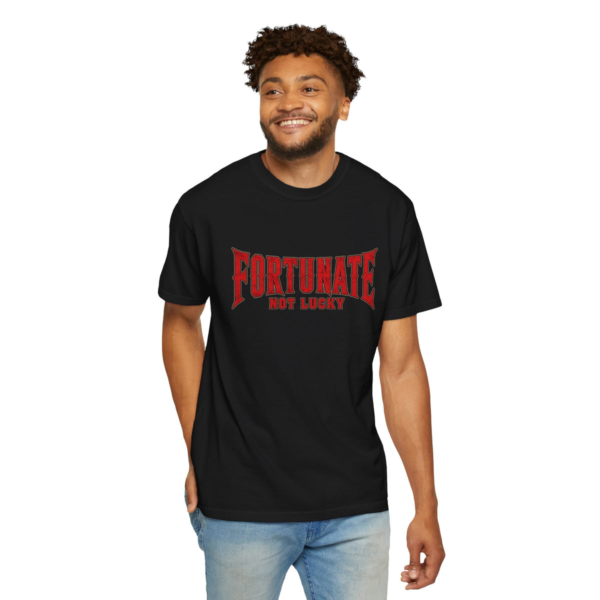 Fortunate Not Lucky T‑Shirt