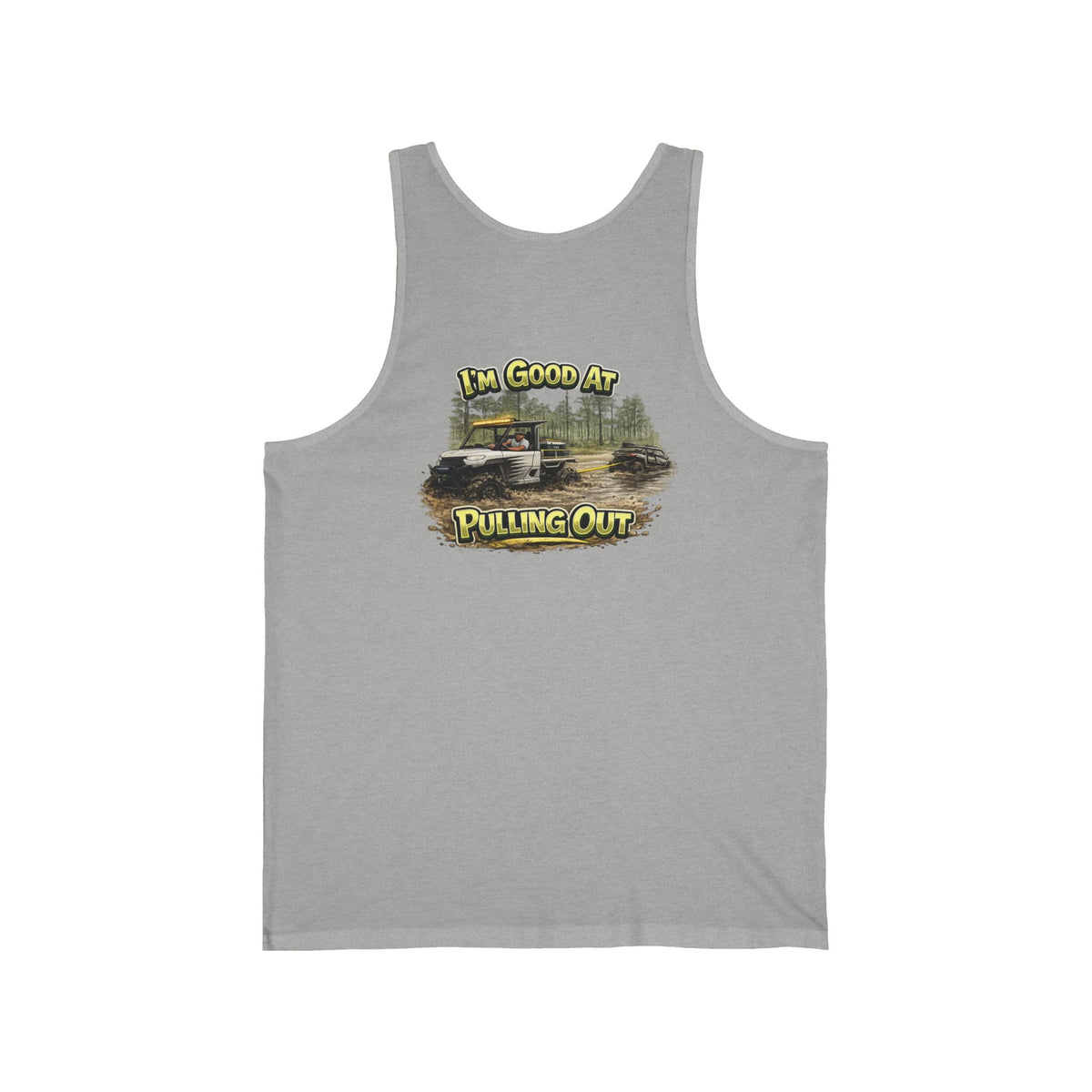I'm Good At Pulling Out Tank — RV/Camper Graphic Tank Top