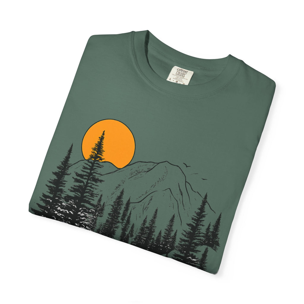 Mountain Sunset Hiking T-Shirt