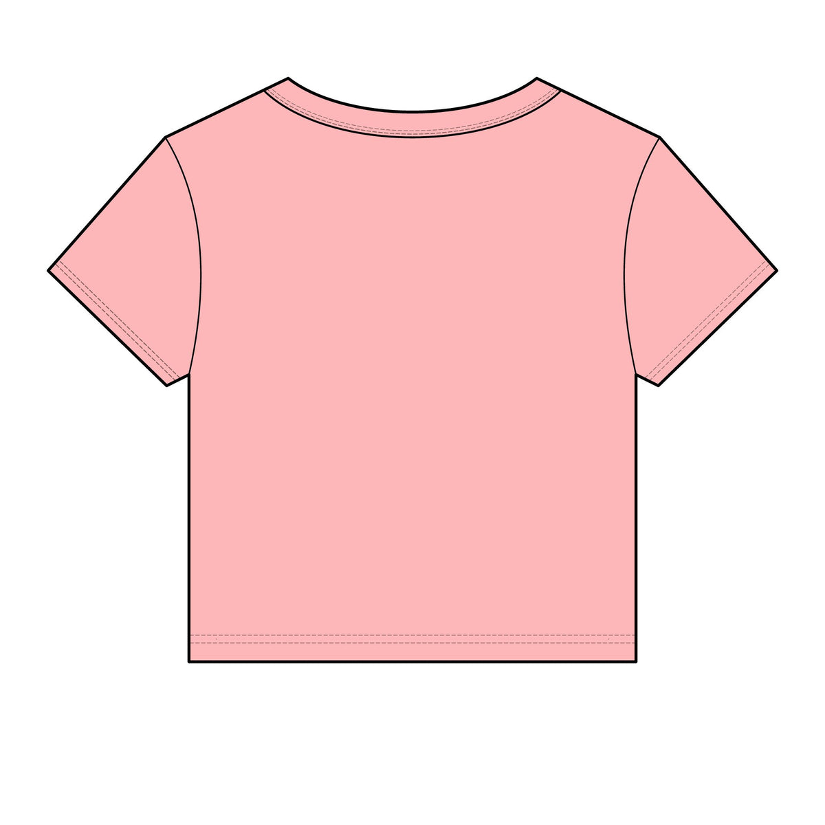 Fortunate Symbol Women's Baby Tee | Live Fortunate