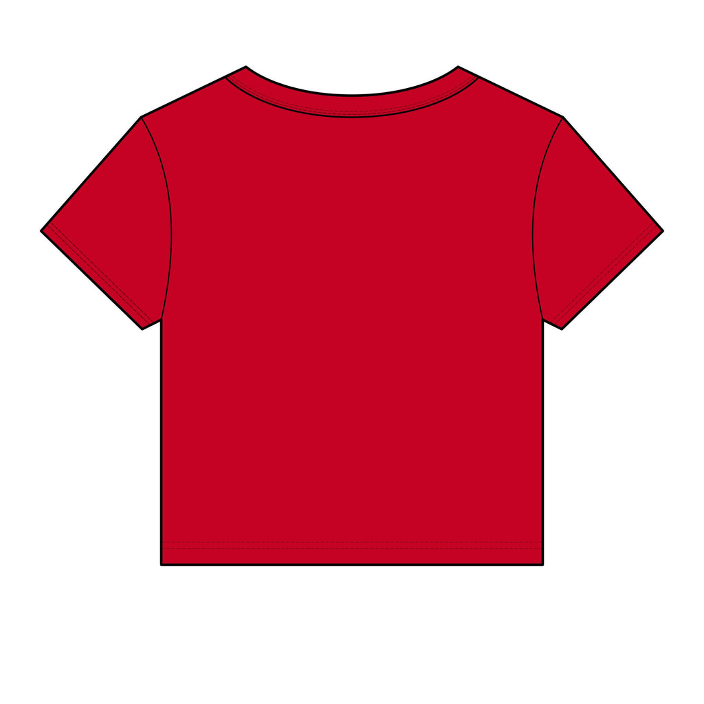 Fortunate Symbol Women's Baby Tee | Live Fortunate