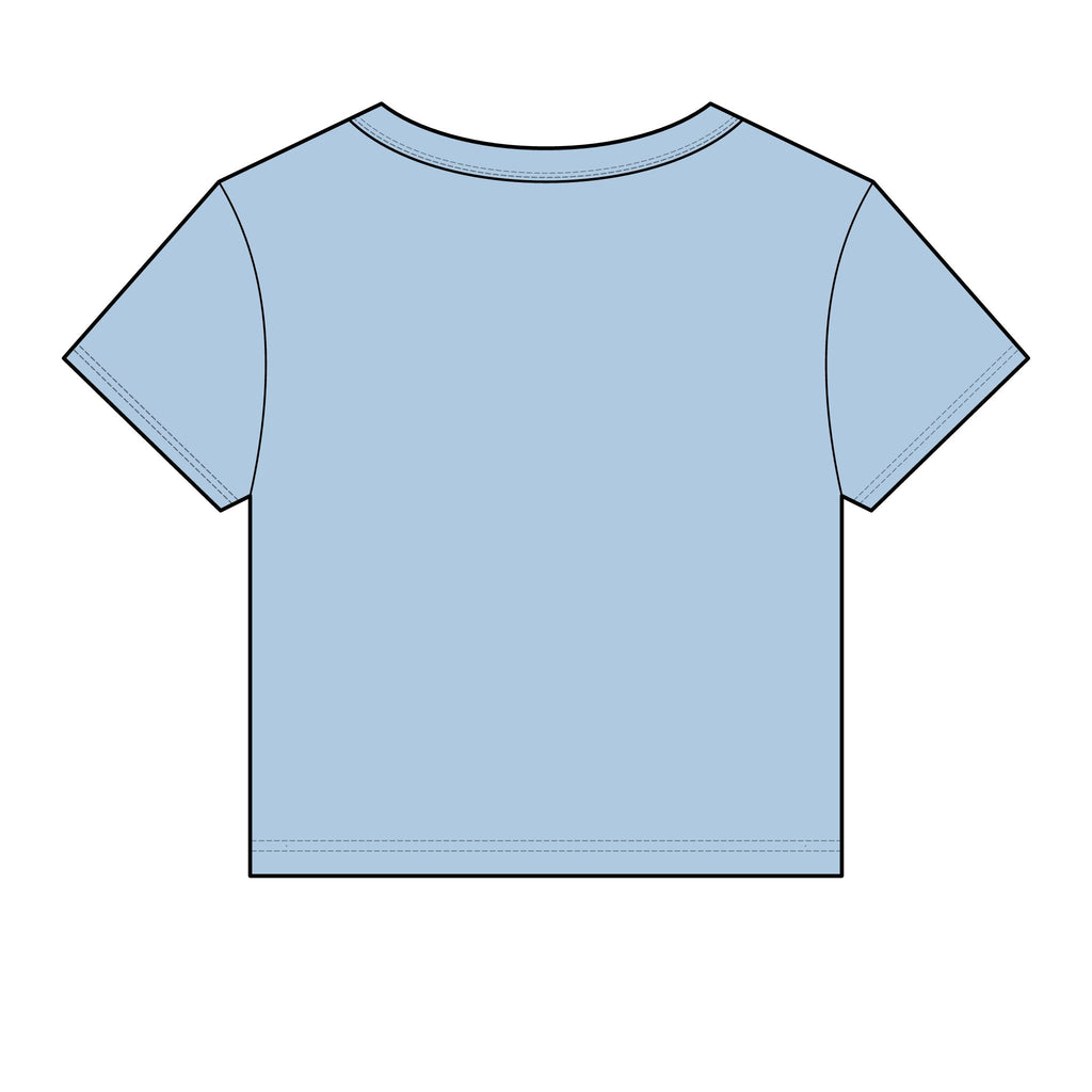 Fortunate Symbol Women's Baby Tee | Live Fortunate