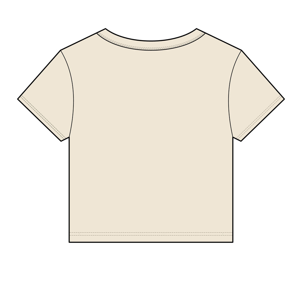 Fortunate Symbol Women's Baby Tee | Live Fortunate