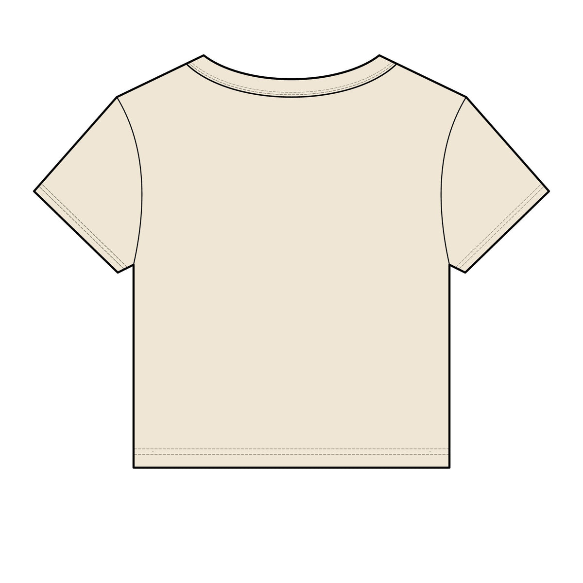 Fortunate Symbol Women's Baby Tee | Live Fortunate