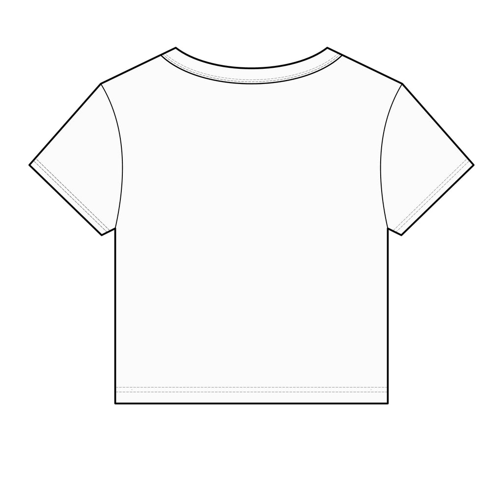 Fortunate Symbol Women's Baby Tee | Live Fortunate