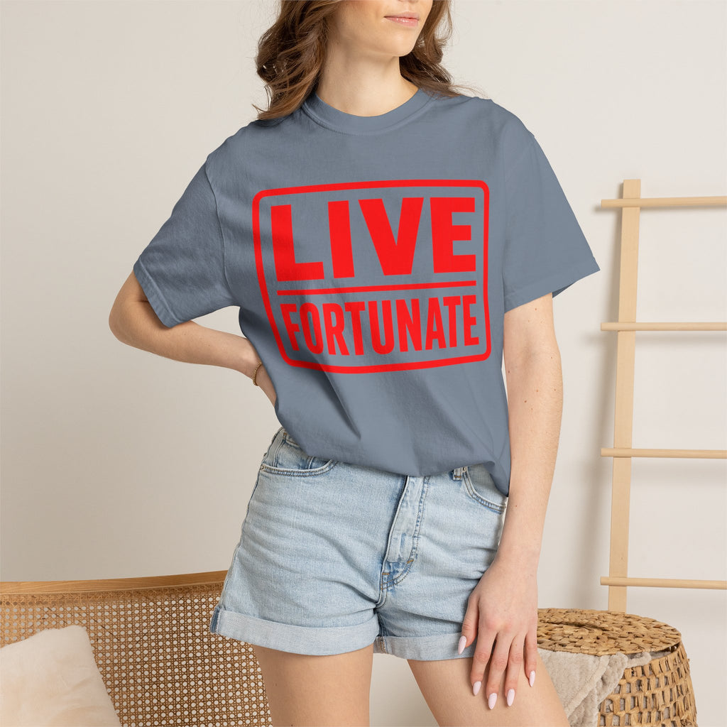 Live Fortunate Graphic T-Shirt