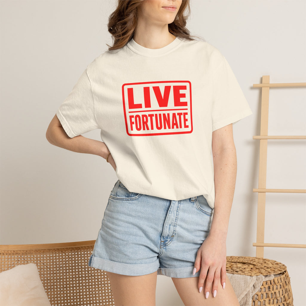 Live Fortunate Graphic T-Shirt